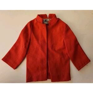 Vintage Ken "Guruvy Formal" Red Satin Jacket #1431 (1969)